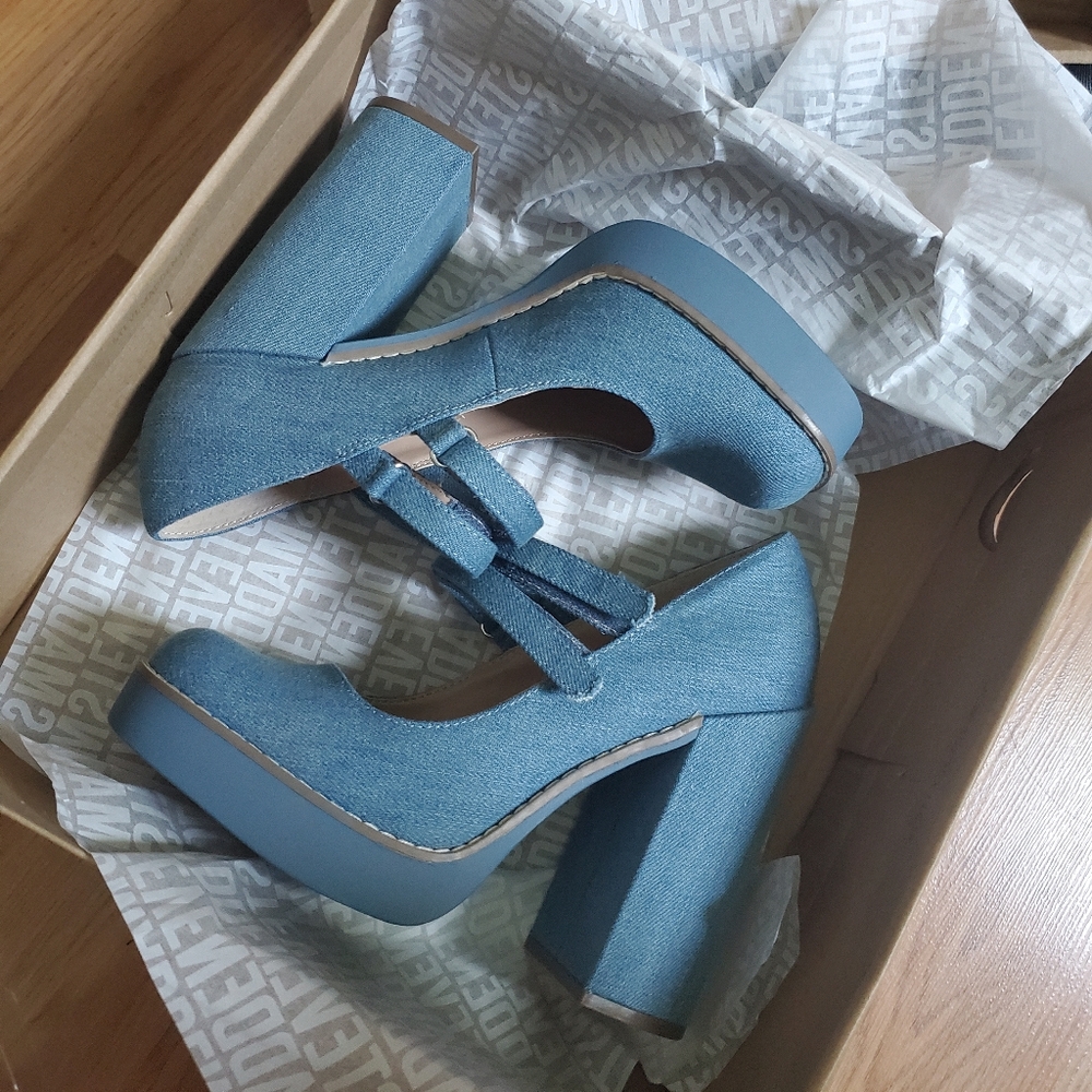 Stev Maden Denim Pump